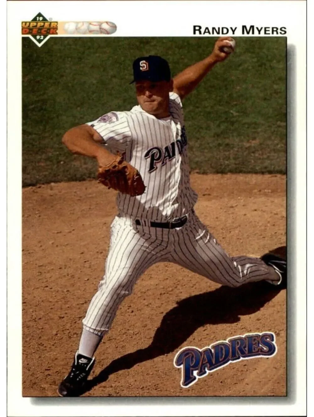 Randy Myers 1992 Upper Deck MLB #741 Baseball Card San Diego Padres